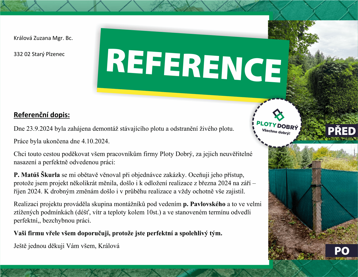 Reference Králová zmenšeno na web